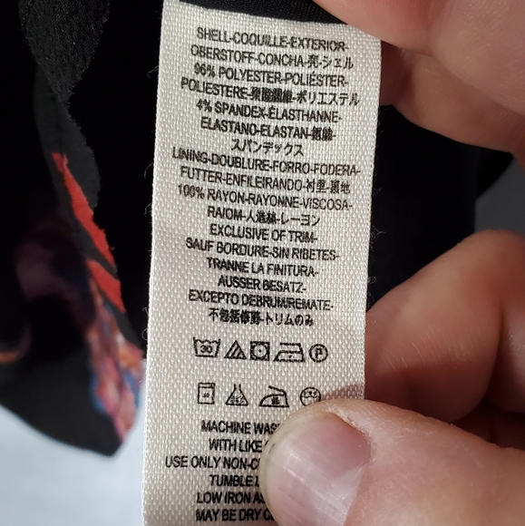 FREE PEOPLE FLORAL BOHO SLEEVELESS A-LINE FLOWY STEETCH COCKTAIL DRESS WOMENS 12 - Picture 5 of 10